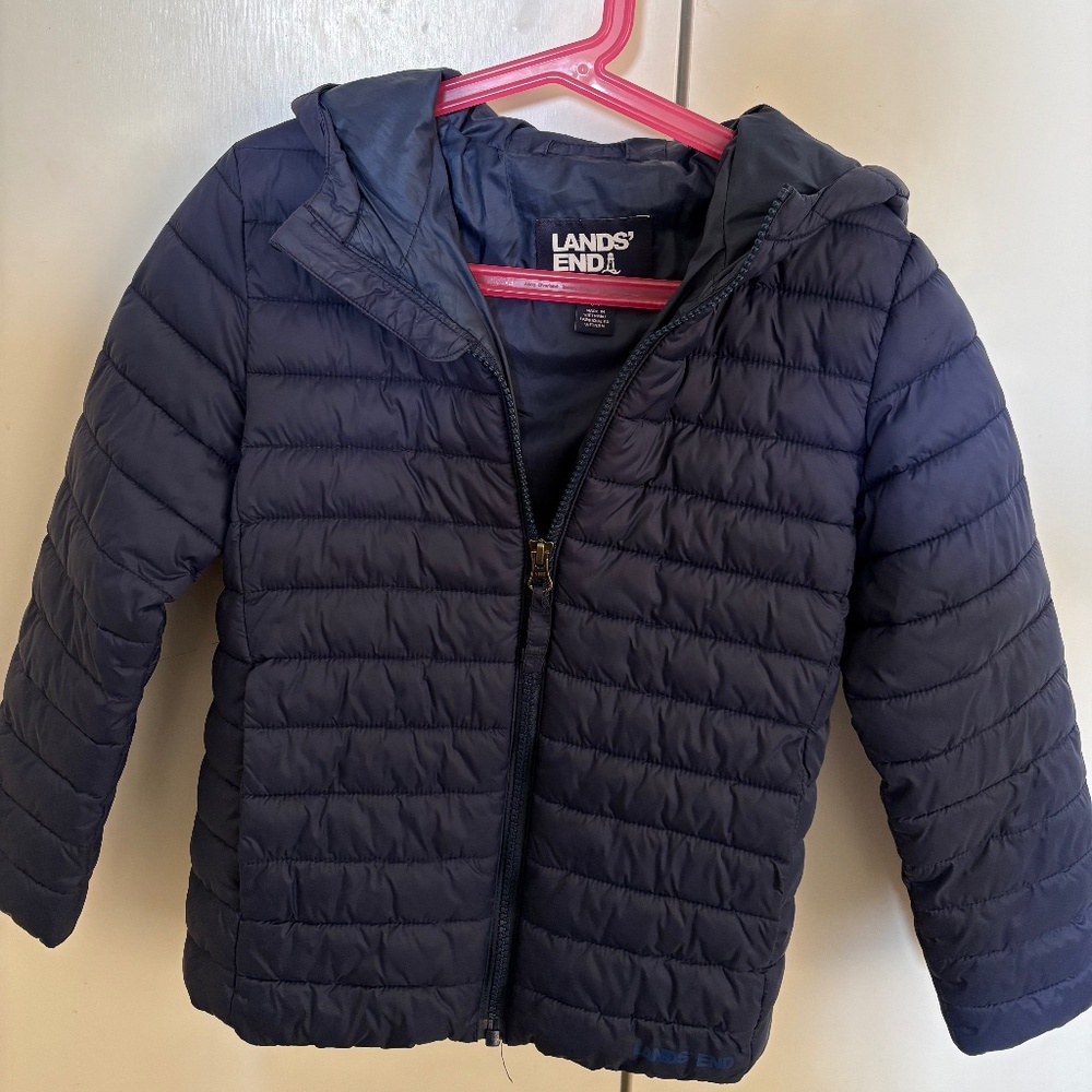 Lands End Puffer Jacket